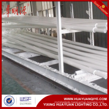 galvanized steel metal support street lighting columns with single arm